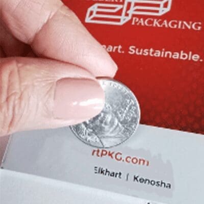 Colbert Packaging Anti-Counterfeiting Solutions Coin Reactive